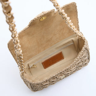 ELLA - BORSA IN LUREX ORO